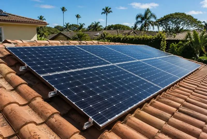 Installation de panneaux solaires à Muron